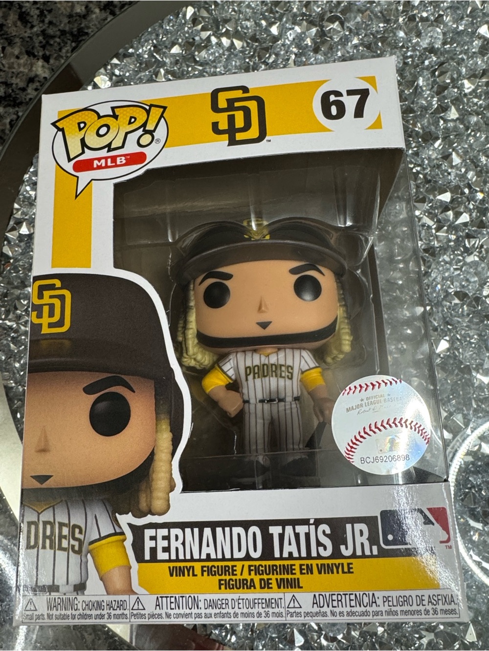 Funko pop Fernando Tatis JR MLB figure #67 NEW